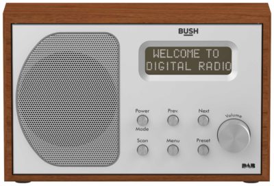 Bush DAB-Wooden DAB Radio. Bush DAB-Wooden DAB Radio.